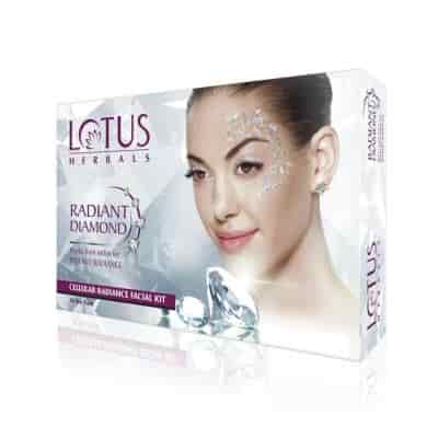 Buy Lotus Herbals Radiant Diamond Cellular Radiance Facial Kit