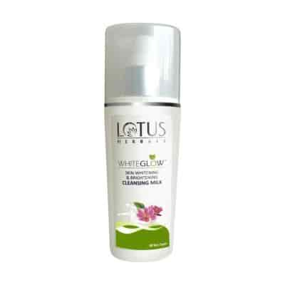 Buy Lotus Herbals Whiteglow Skin Whitening and Brightening Cleansing Milk