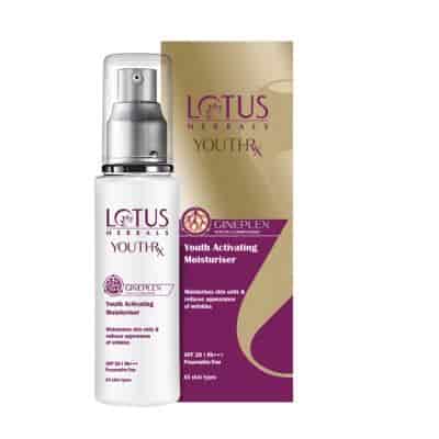 Buy Lotus Herbals YouthRx Youth Activating Moisturiser SPF 20 PA+++