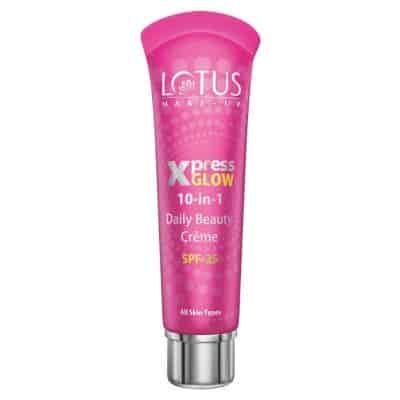 Buy Lotus Make - up Xpress Glow 10 in 1 Daily Beauty Creme SPF 25 - Royal Pearl