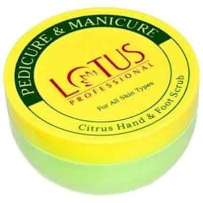 Buy Lotus Professional Pedicure and Manicure Citrus Hand and Foot Scrub
