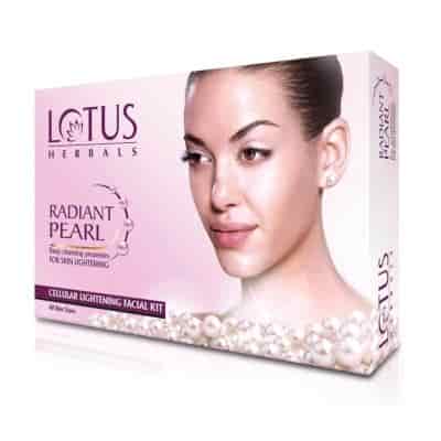 Buy Lotus Radiant Pearl Cellular Lightening Facial Kit