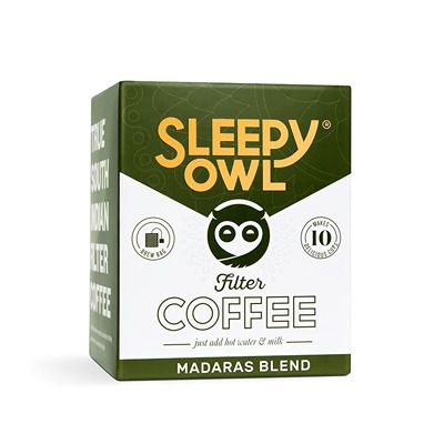 Buy Sleepy Owl Coffee Madras Blend Hot Brew Bags