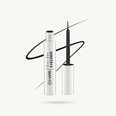 Buy Mars Cosmetics Black Liquid Free Flow Eyeliner