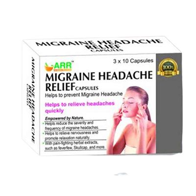 Buy Al Rahim Remedies Migraine Headache Relief Capsules