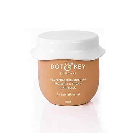Buy Dot & Key Pea Peptide Strengthening Moringa and Argan Hair Mask