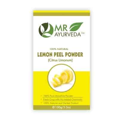 Buy MR Ayurveda Lemon Peel Powder