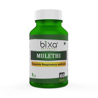 Buy Bixa Botanical Licorice Root / Mulethi Extract 450 mg Capsules