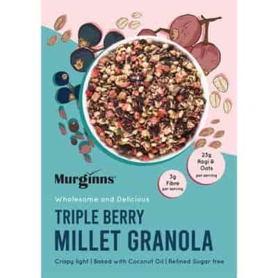 Buy Murginns Triple Berry Millet Granola