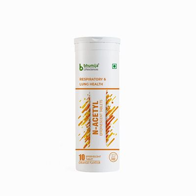 Buy Bhumija Lifesciences N-Acetyl Cysteine ( NAC ) Effervescent Tablets