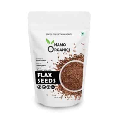 Buy Namo Organics Namo Organics Flax Seeds Fibre and Omega 3 Rich Superfood