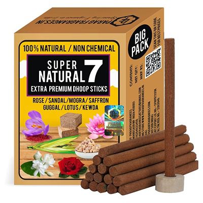 Buy Parag Fragrances Natural 7 in 1 Dhoop Sticks