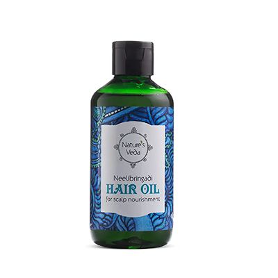 Buy Natures Veda Neelibringadi Hair Oil