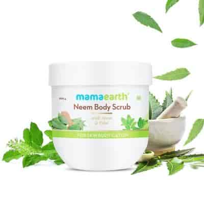 Buy Mamaearth Neem Body Scrub with Neem & Tulsi for Skin Purification