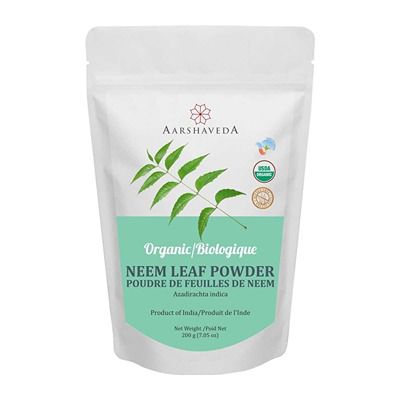 Buy Aarshaveda Organic Neem leaf Powder