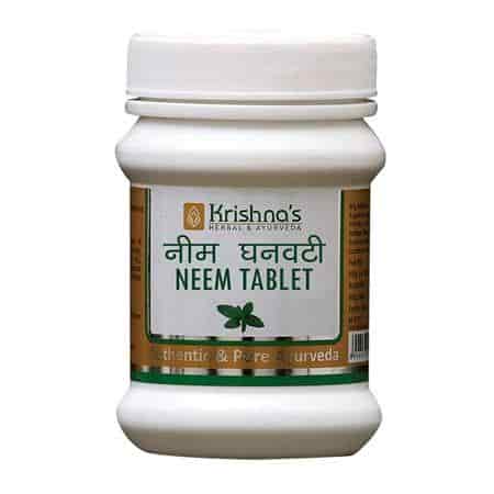 Buy Krishnas Herbal And Ayurveda Neem Vati Natural Blood Purifier
