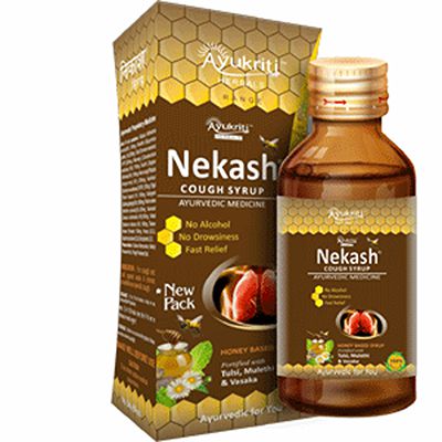 Buy Ayukriti Herbals Nekash Cough Syrup