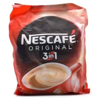 Buy Nescafe 3 in 1 Original Soluble Coffee Beverage Sachets Bag