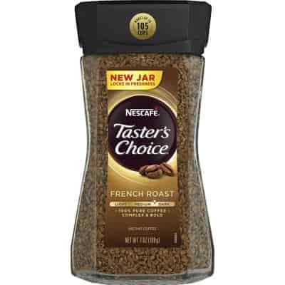 Buy Nescafe Taster's Choice French Roast Medium Dark Complex and Bold Instant Coffee Bottle