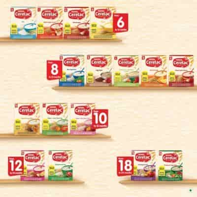 Buy Nestle Cerelac Fortified Baby Cereal with Milk Rice - from 6 Months