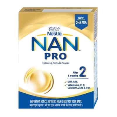 Buy Nestle Nan Pro 2 Follow-Up Infant Formula Powder - Stage 2 - After 6 months