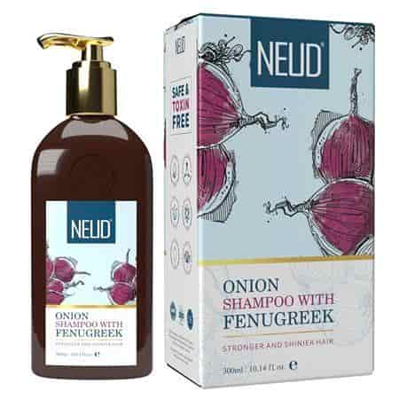 Buy NEUD Premium Onion Hair Shampoo with Fenugreek