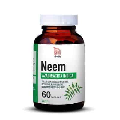 Buy Nirogam Neem Capsule for skin health and blood detox