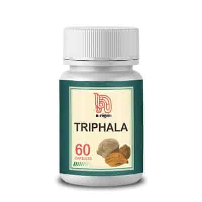 Buy Nirogam Triphala Capsules for constipation detox rasayana