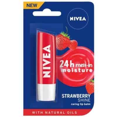 Buy Nivea Fruity Strawberry Shine Lip Balm