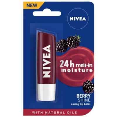 Buy Nivea Lip Balm - Fruity Berry Shine