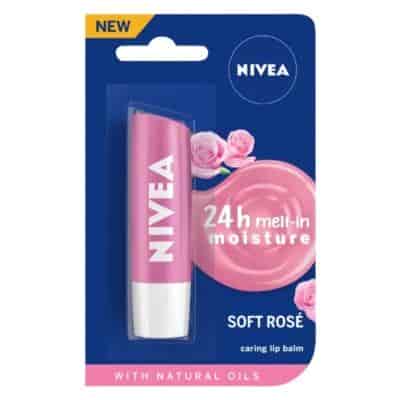 Buy Nivea Lip Balm - Soft Rose