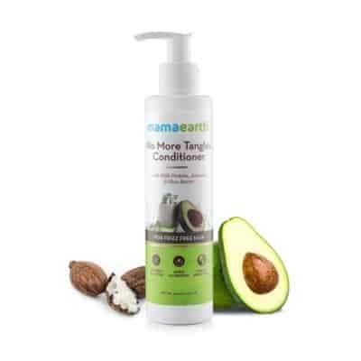 Buy Mamaearth No More Tangles Conditioner for fizz free hair
