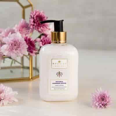 Buy Nourish Mantra Vetiver And Lavender Upayas Hand Lotion