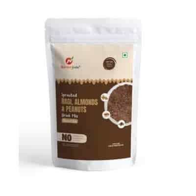 Buy Nutribud Foods Sprouted Ragi Almonds & Peanuts Drink Mix Chocolate