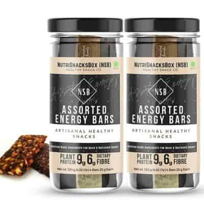 Buy Nutrisnacksbox Energy Bars Assorted 120 Gms X 2