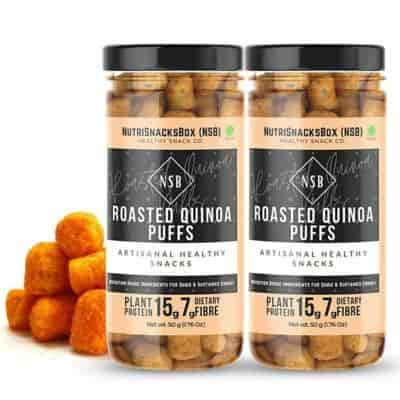 Buy Nutrisnacksbox Quinoa Puffs 50 Gm X 2 Nos
