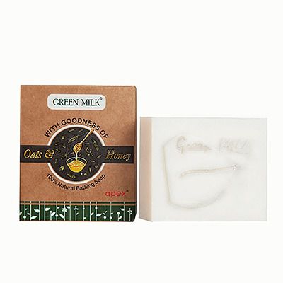 Buy Green Milk Oats and Honey Soap