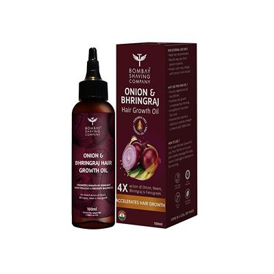 Buy Bombay Shaving Company Onion and Bhringraj Hair Growth Oil
