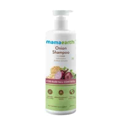 Mamaearth Onion Shampoo for Hair Growth and Hair Fall Control with Onion Oil and Plant Keratin