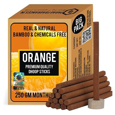 Buy Parag Fragrances Orange Dhoop Sticks