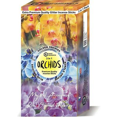 Buy Parag Fragrances Orchid 3 in 1 Incense Sticks