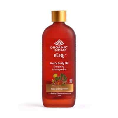 Buy Organic India Energising Ashwagandha Mens Body Oil