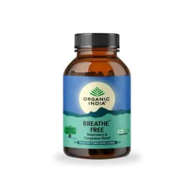 Buy Organic India Breathe Free Caps