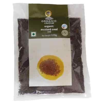 Buy Organic India Brown Mustard Seed Rai