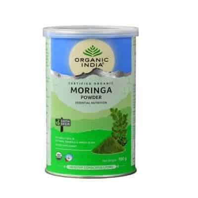Buy Organic India Moringa Powder Tin