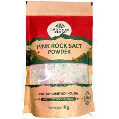 Buy Organic India Pink Rock Salt Powder