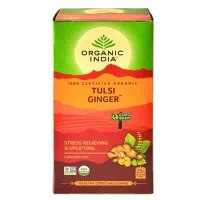 Buy Organic India Tulsi Ginger Tea Bags