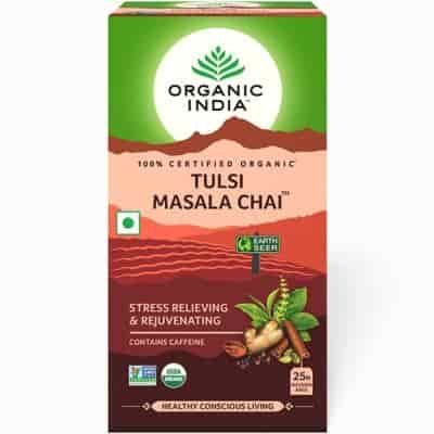 Buy Organic India Tulsi Masala Chai Tea Bags