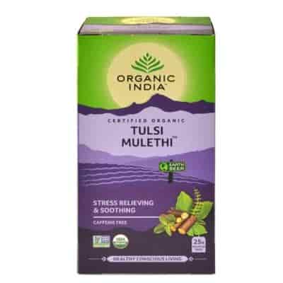 Buy Organic India Tulsi Mulethi Tea Bags