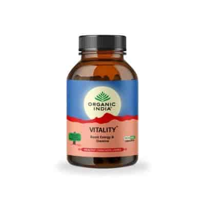 Buy Organic India Vitality Caps